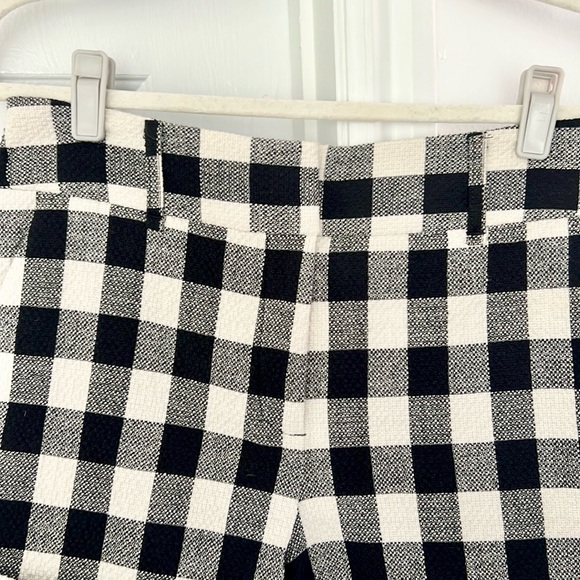 ♥️ Brand New! Veronica Beard Carito Checked Cotton Shorts